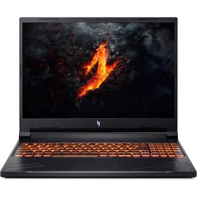 ACER Laptop Nitro V16 / AMD Ryzen 5 8645HS, 16", 1920 x 1200, 32 GB RAM, 1 TB SSD + 2 TB SSD, Windows 11 Home, crna